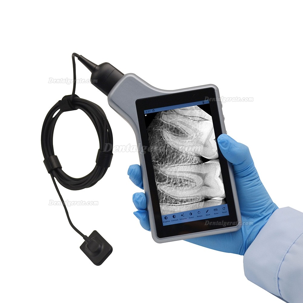 Dental Digitales R&ouml;ntgensystem X-2006 / RVG-Sensor mit 5-Zoll-Tablet-Bildschirm